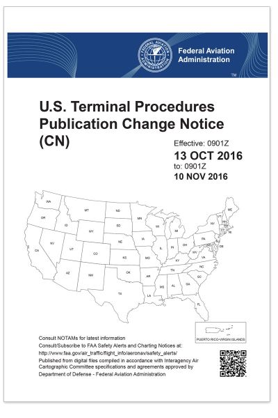U.S. Terminal Procedures Publication Change Notice (CN) - Effective Date: April 16, 2026 